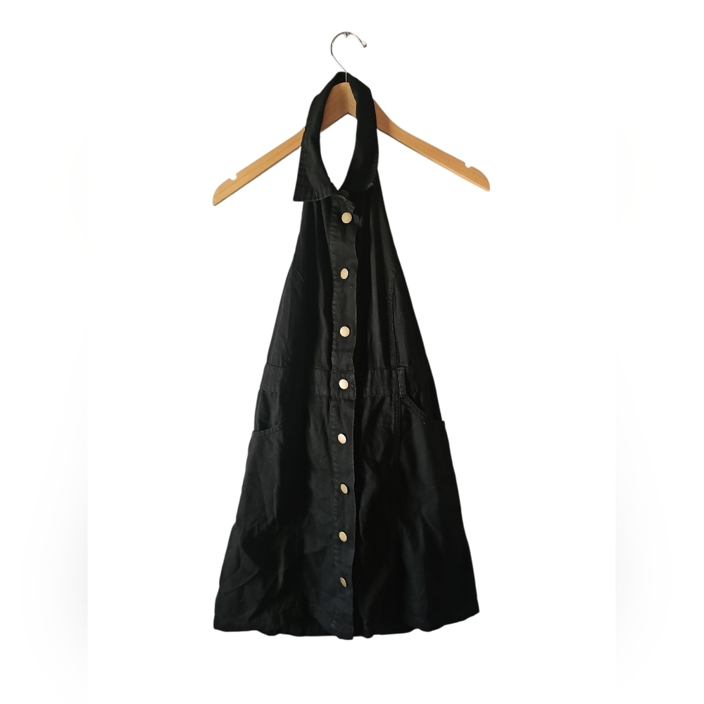 Free People Women's Sami Mini Dress, Washed Black Sz Small New With Tags - Picture 4 of 7